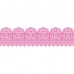 Plus Decorative Roller Stamp - Pink Lace